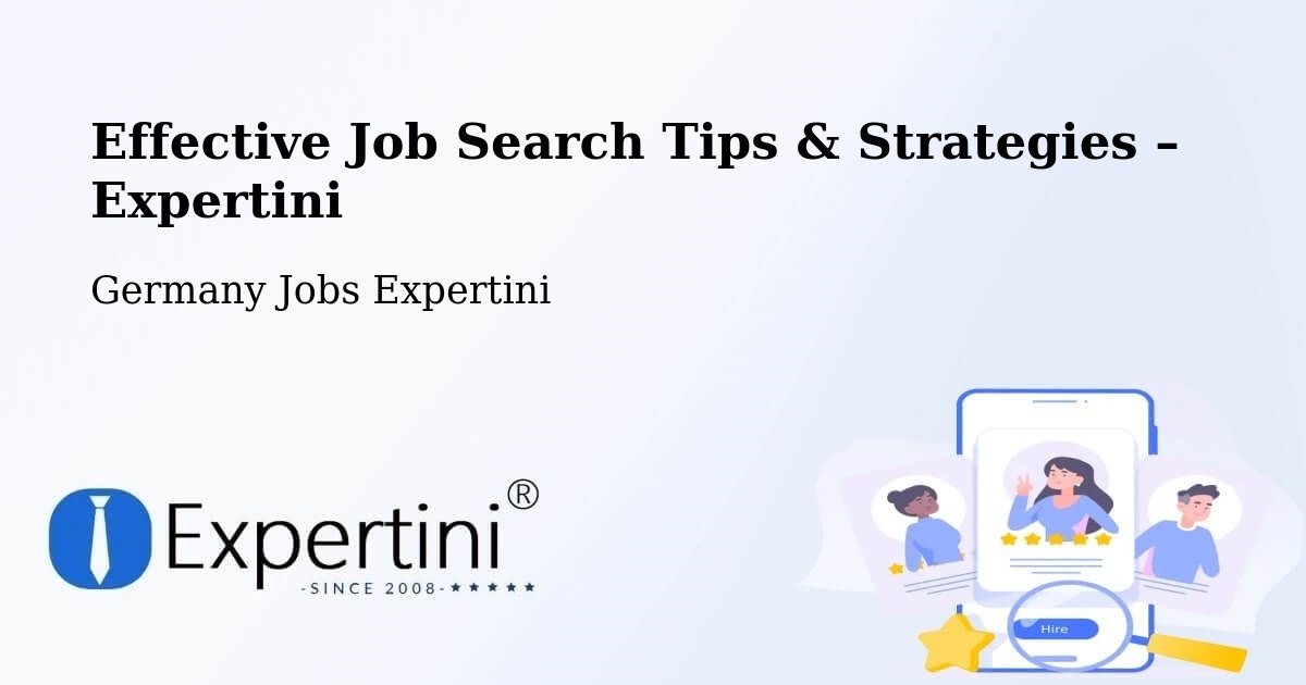 Job Search Tips & Strategies for Job Seekers – Seefeld - Seefeld, Germany Jobs Expertini
