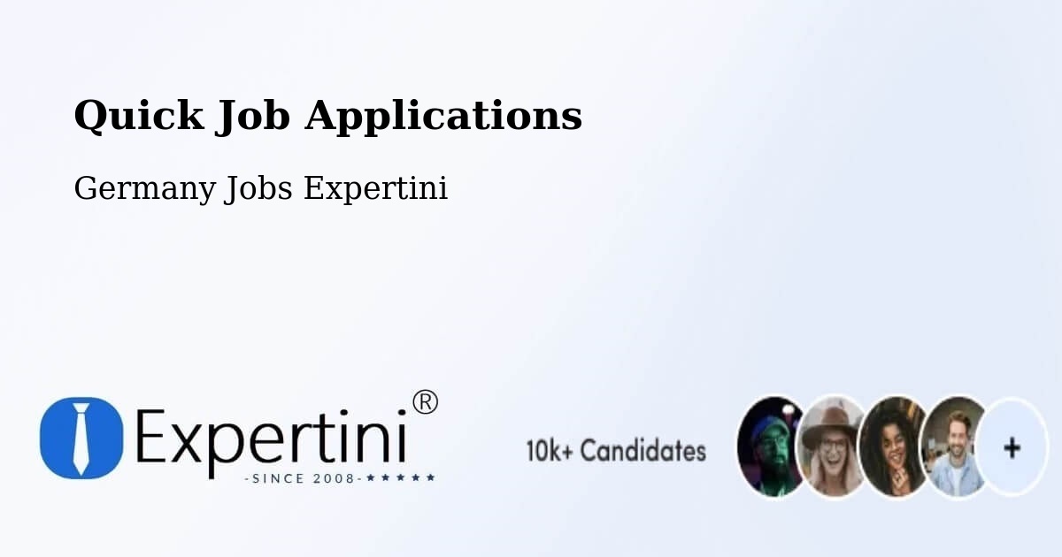 Quick Apply Feature – Seefeld - Germany Jobs Expertini