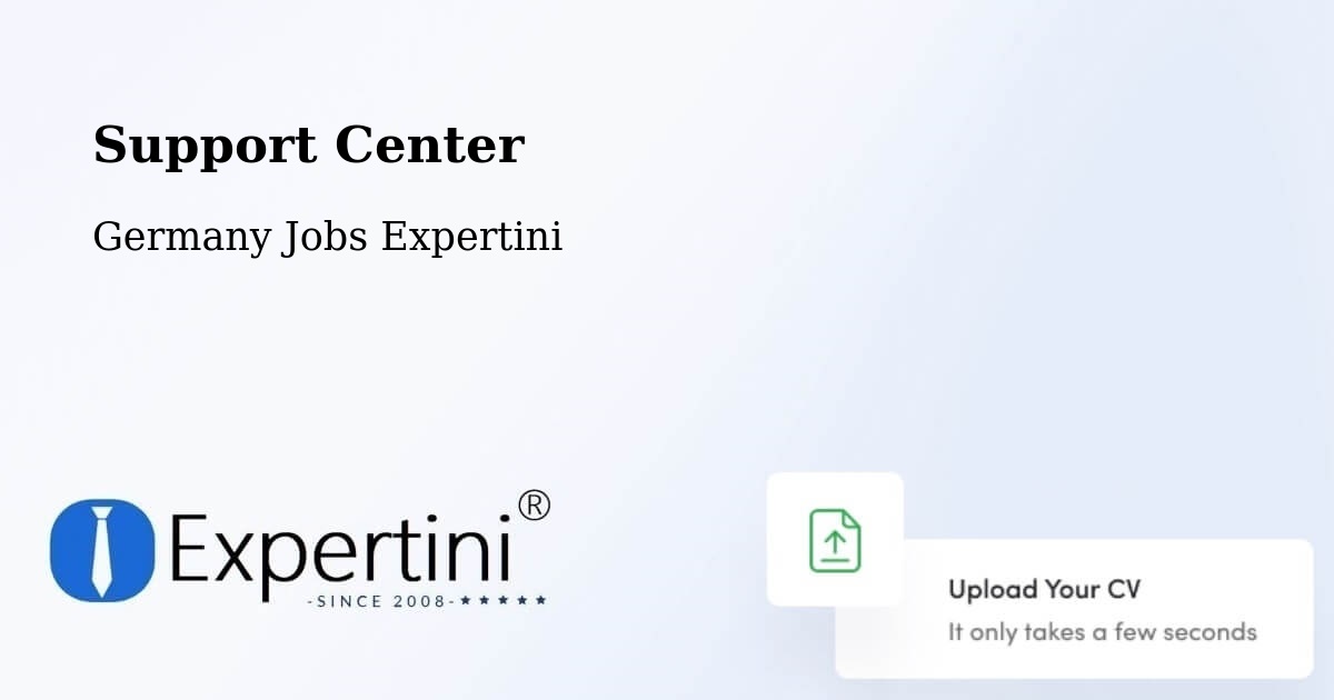 Support Services – Seefeld - Germany Jobs Expertini